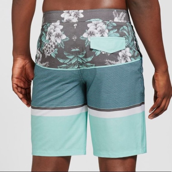 Goodfellow & Co Swim Goodfellow Co Swim Board Shorts Aqua Stoked